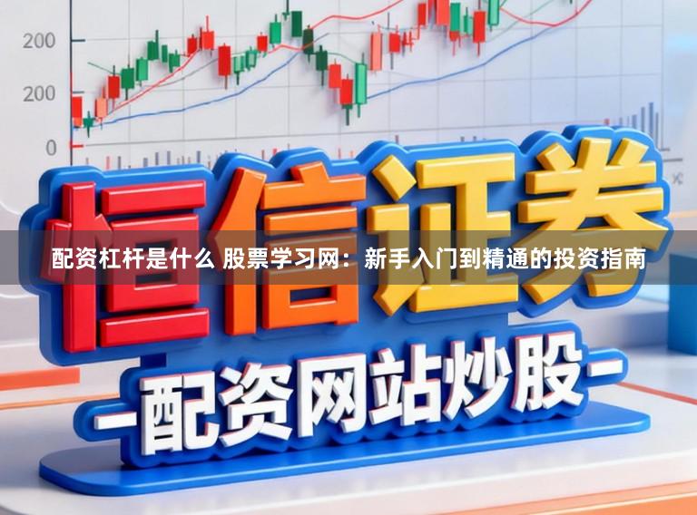 配资杠杆是什么 股票学习网：新手入门到精通的投资指南